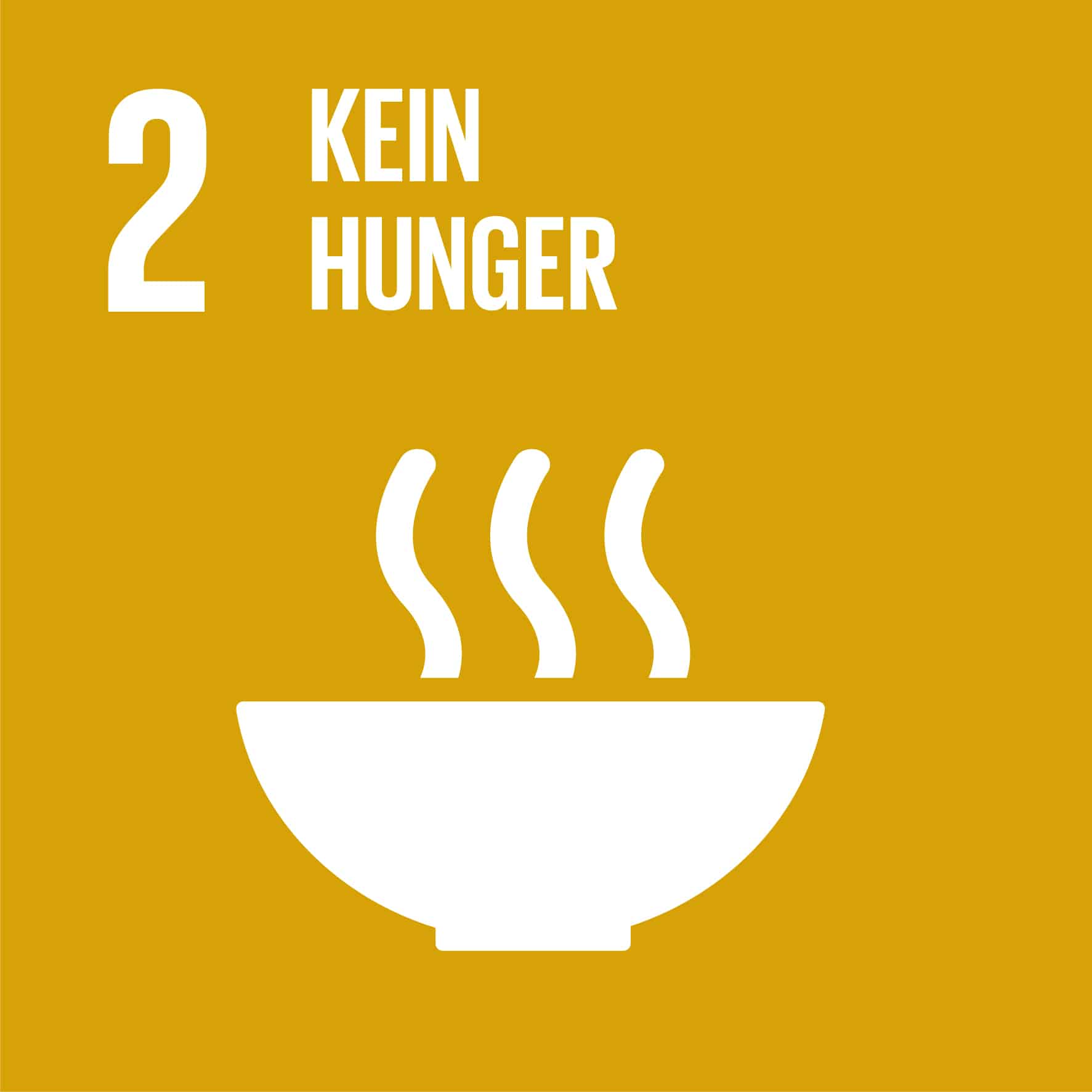 SDG 2 Icon - Kein Hunger