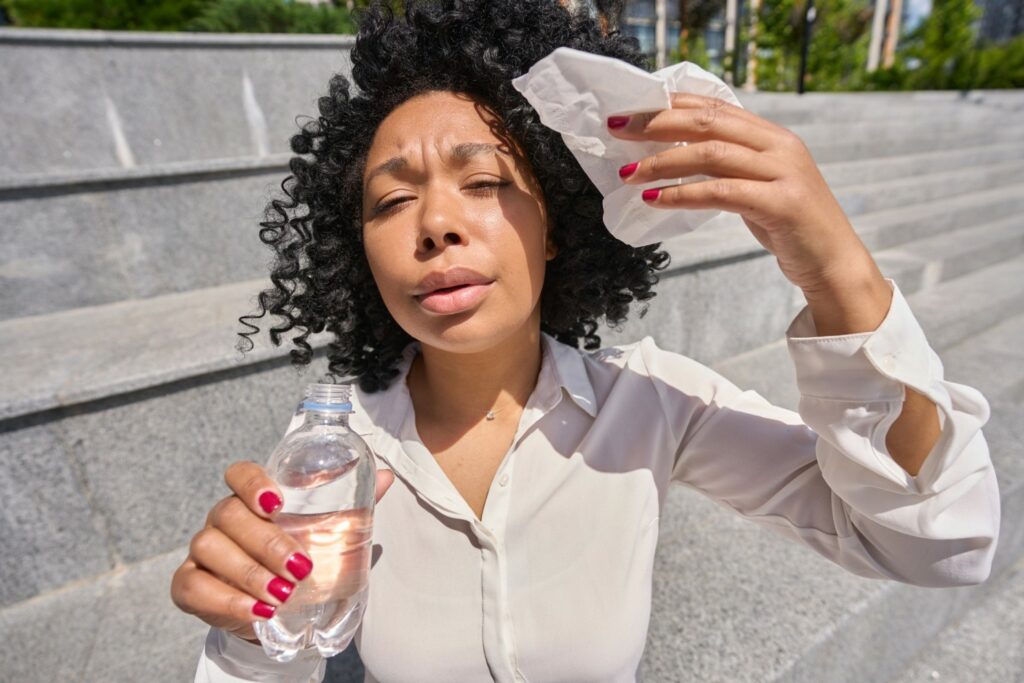 Health risk of heat in the workplace