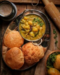Aloo Gobi, ein indisches Gericht (indian dish)